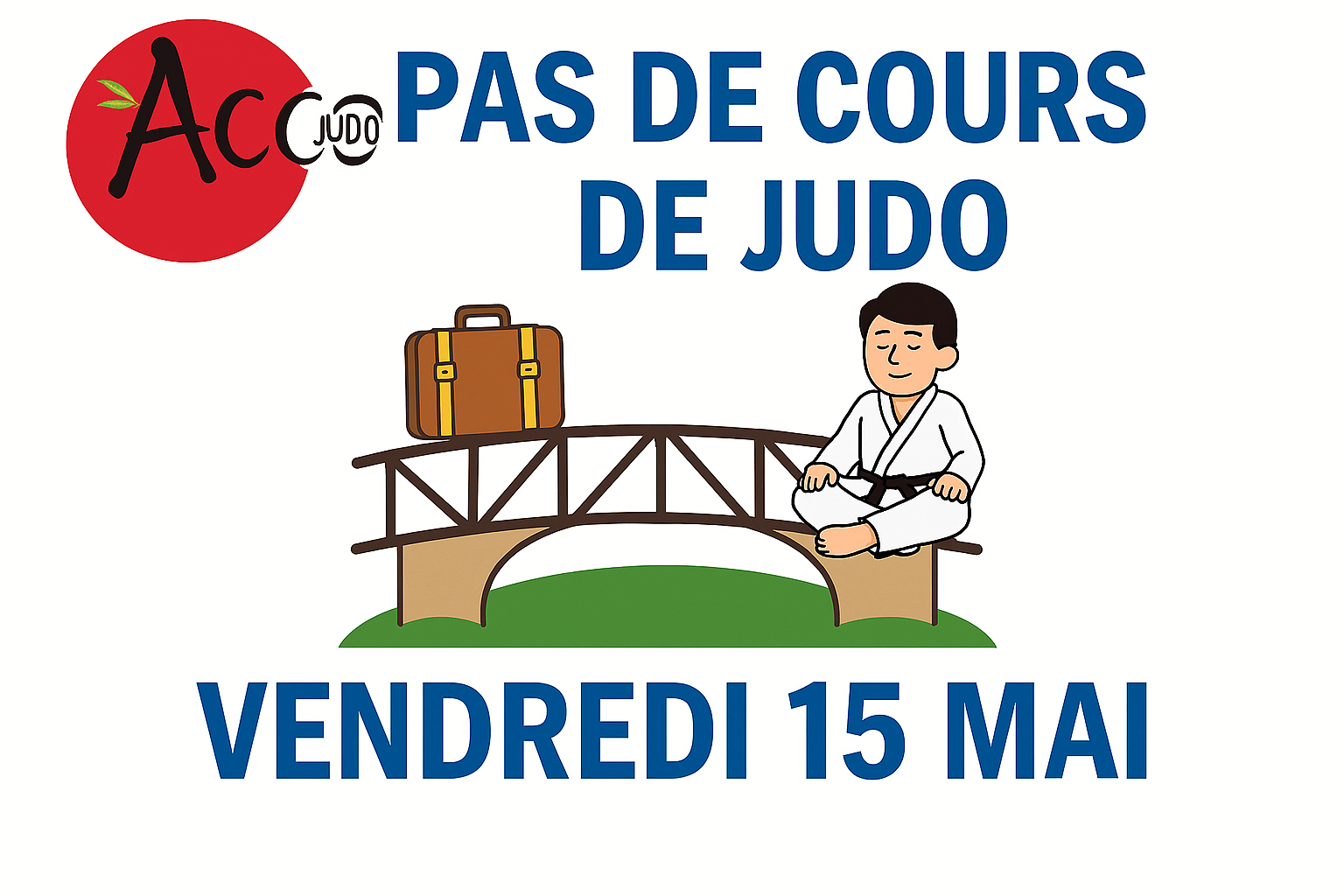 ⚠️ pas de cours le vendredi 15 mai
