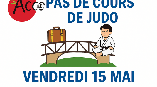 ⚠️ pas de cours le vendredi 15 mai